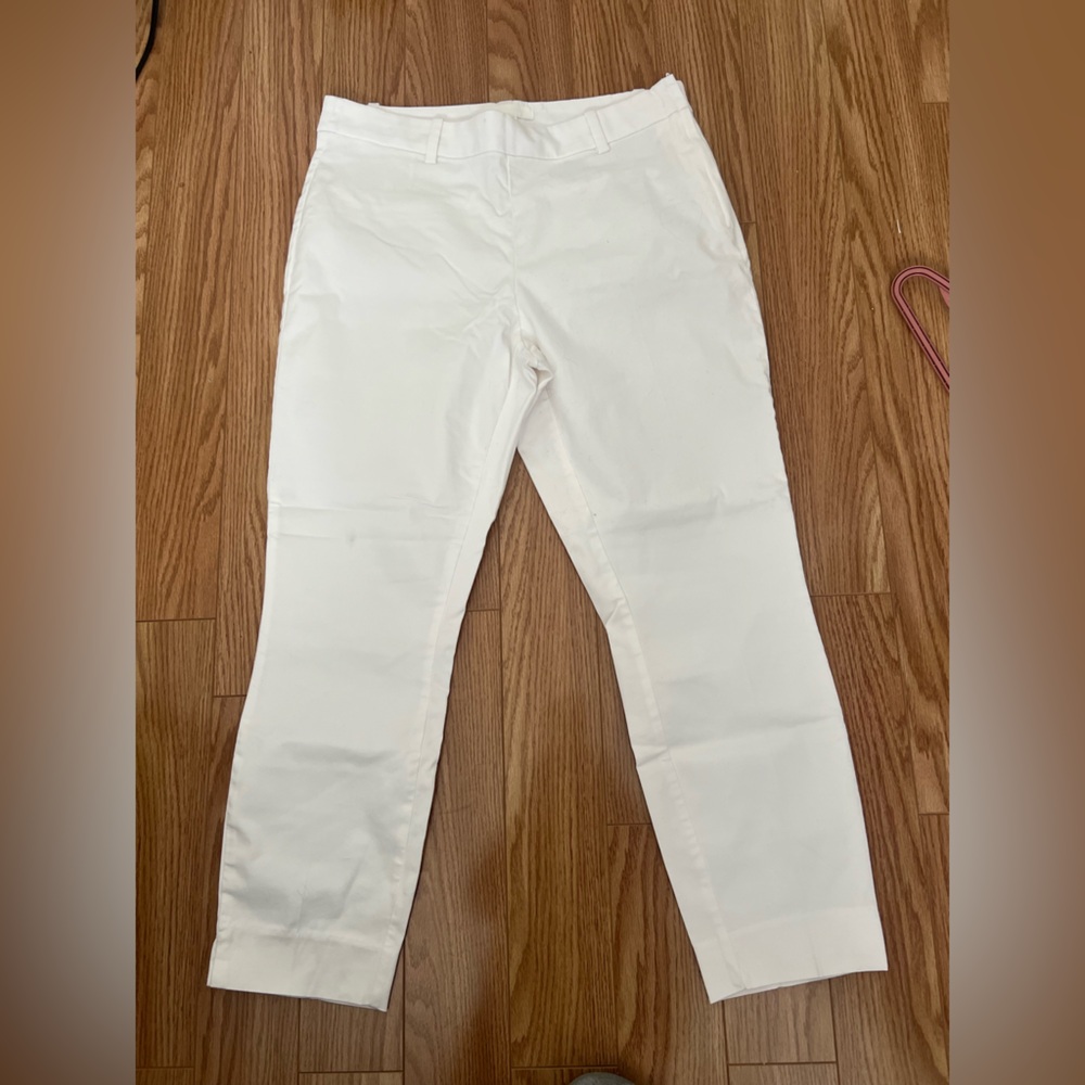 H&M White Cotton Pants Size 12